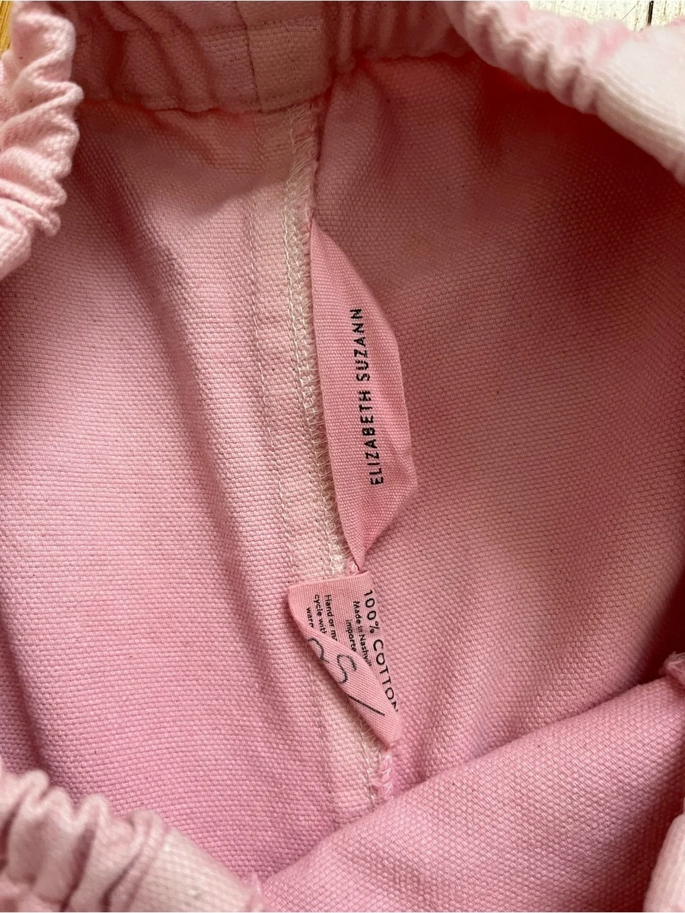 Elizabeth Suzann Clyde Pants Size 0S Short Petite Garment Dye Petal Pink